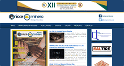 Desktop Screenshot of enlaceminero.com